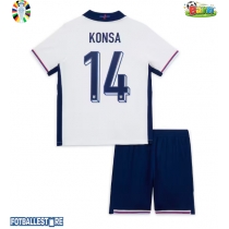 England Ezri Konsa #14 Hjemmedraktsett Barn EM 2024 Kortermet (+ Korte bukser)